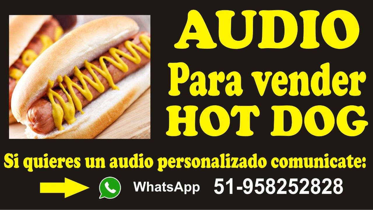 frases para vender hot dogs