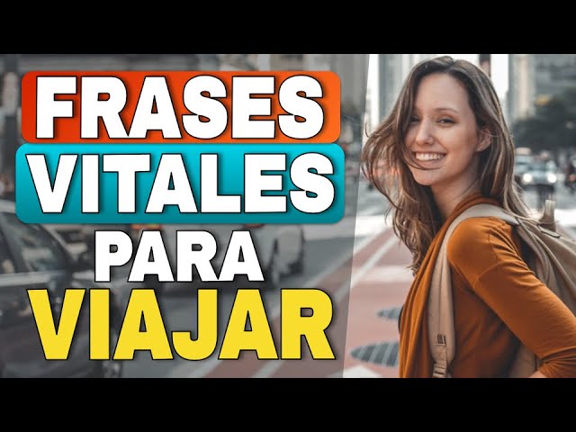 frases para viajes en ingles