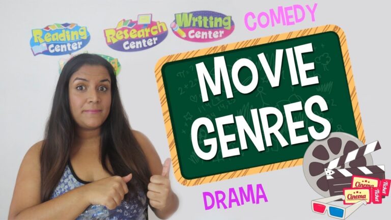 generos de peliculas en ingles