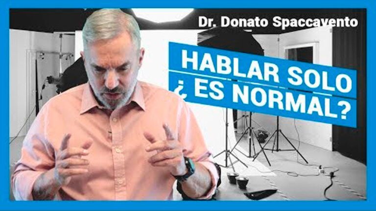 hablar solo sin darse cuenta
