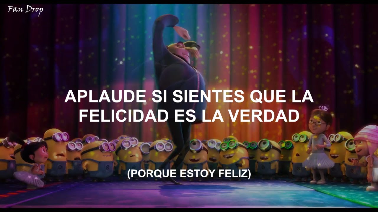 happy pharrell williams letra español
