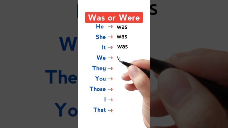 he was o he were