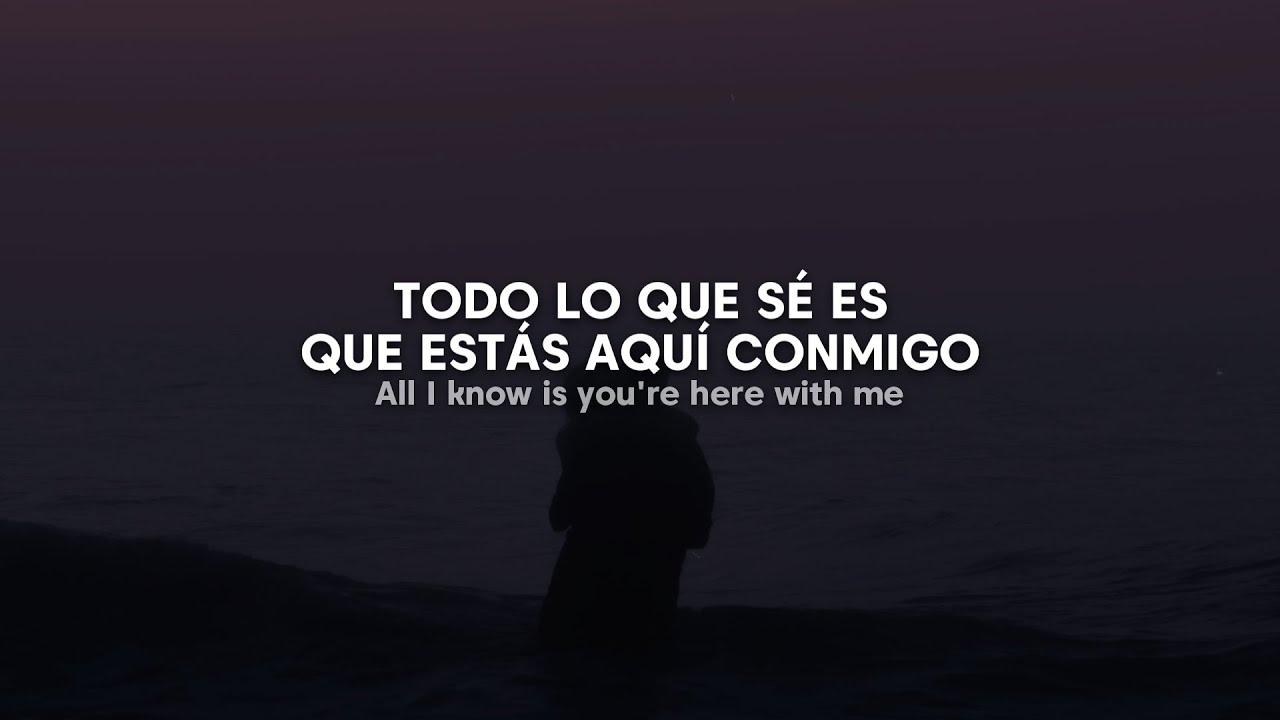 here with me traducida al español