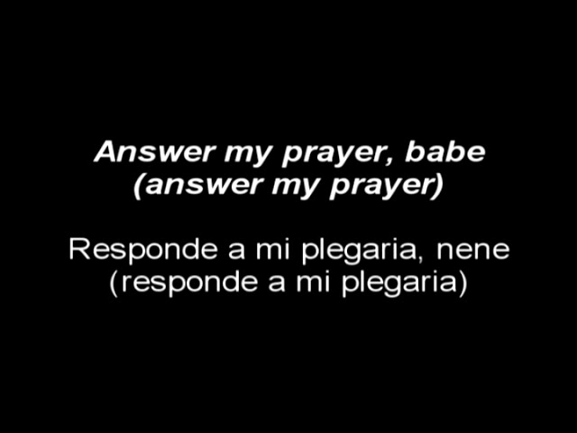 i say a little prayer letra español