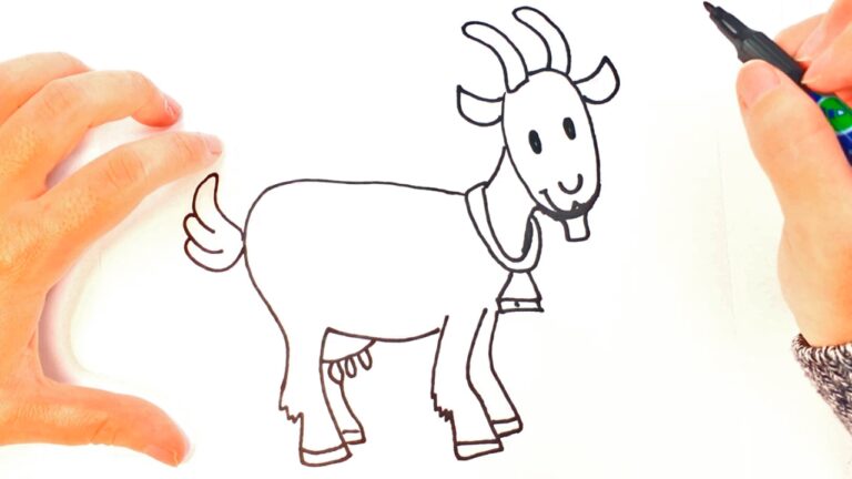imágenes de cabra para dibujar
