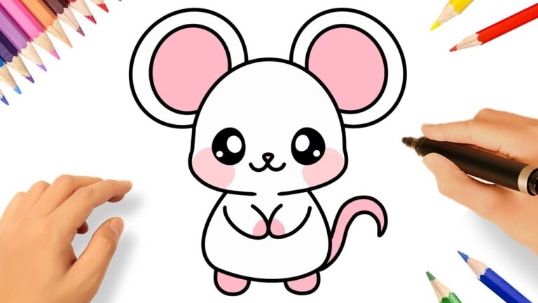 imagenes de un raton para dibujar