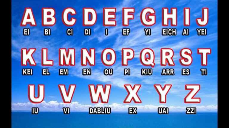 imagenes del alfabeto en ingles para imprimir