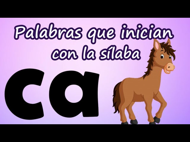 imagenes que empiecen con ca