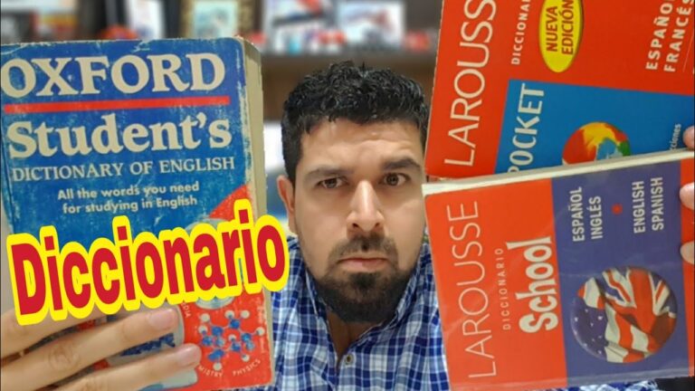 instrucciones para usar un diccionario bilingüe