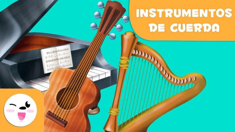 instrumentos de cuerda con sus nombres