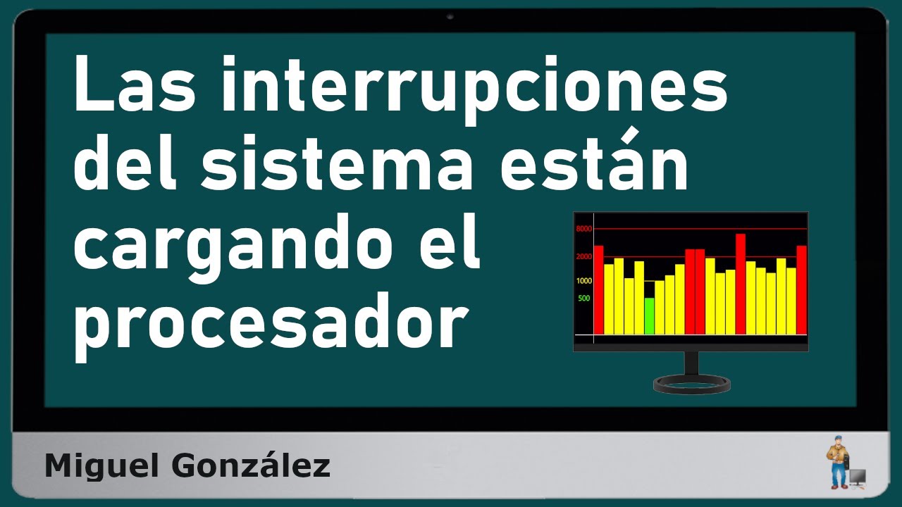 interrupciones del sistema windows 10