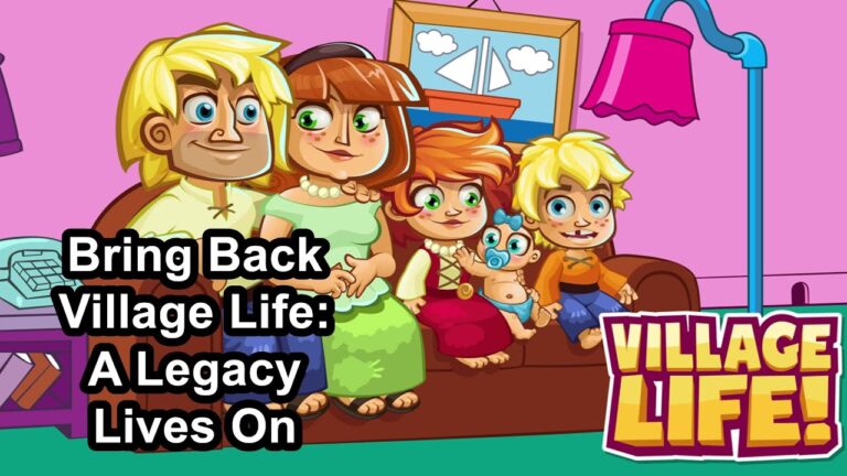 juego village life amor y bebes