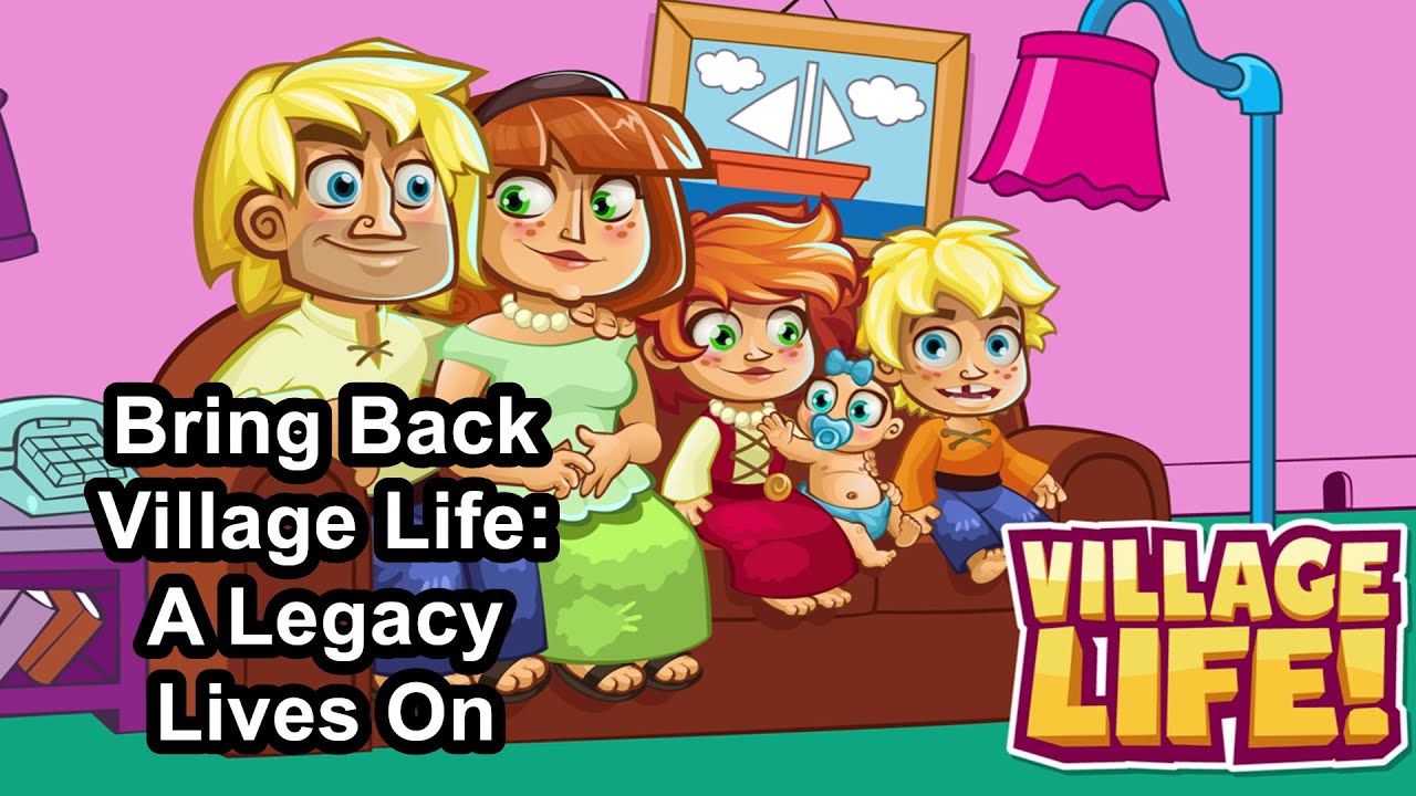 juego village life amor y bebes