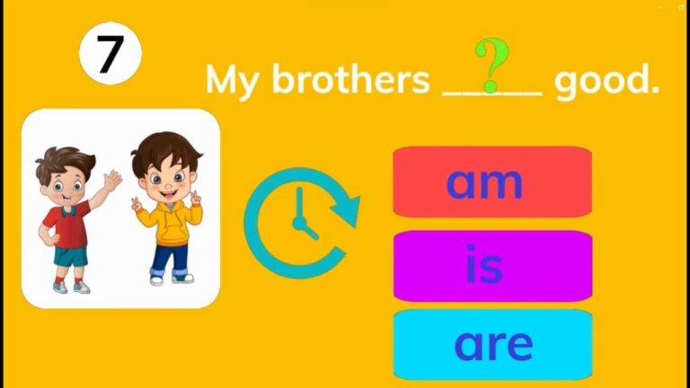 juegos en ingles verbo to be