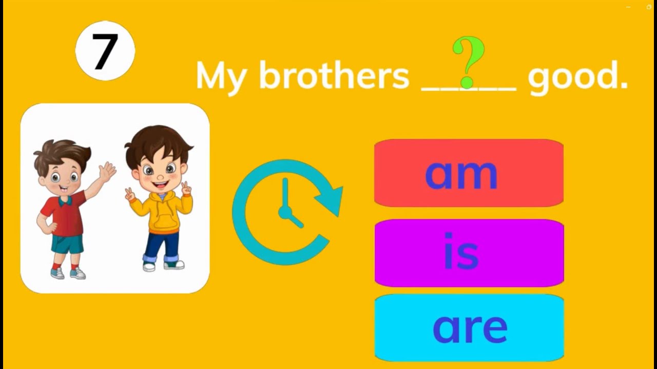 juegos en ingles verbo to be