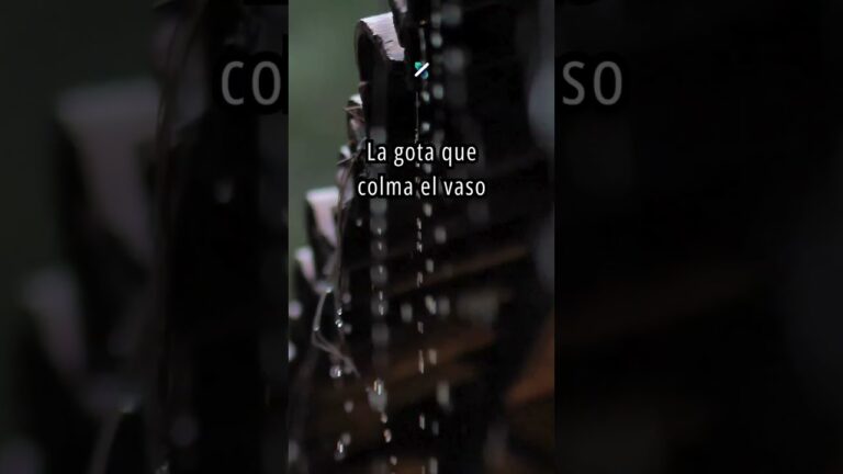 la gota que colma el vaso frases
