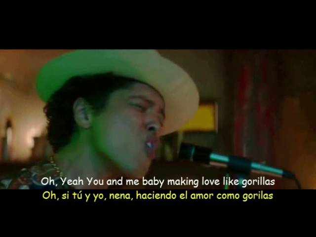 letra de gorilla en español