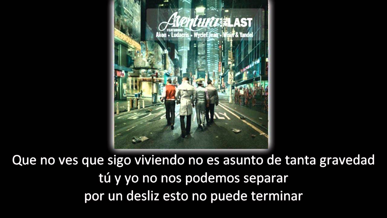 letra de las canciones de aventura