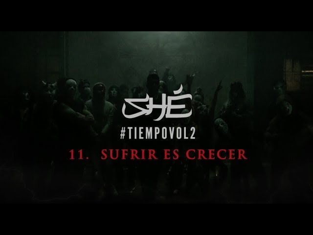 letra she sufrir es crecer