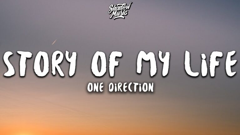 letra story of my life