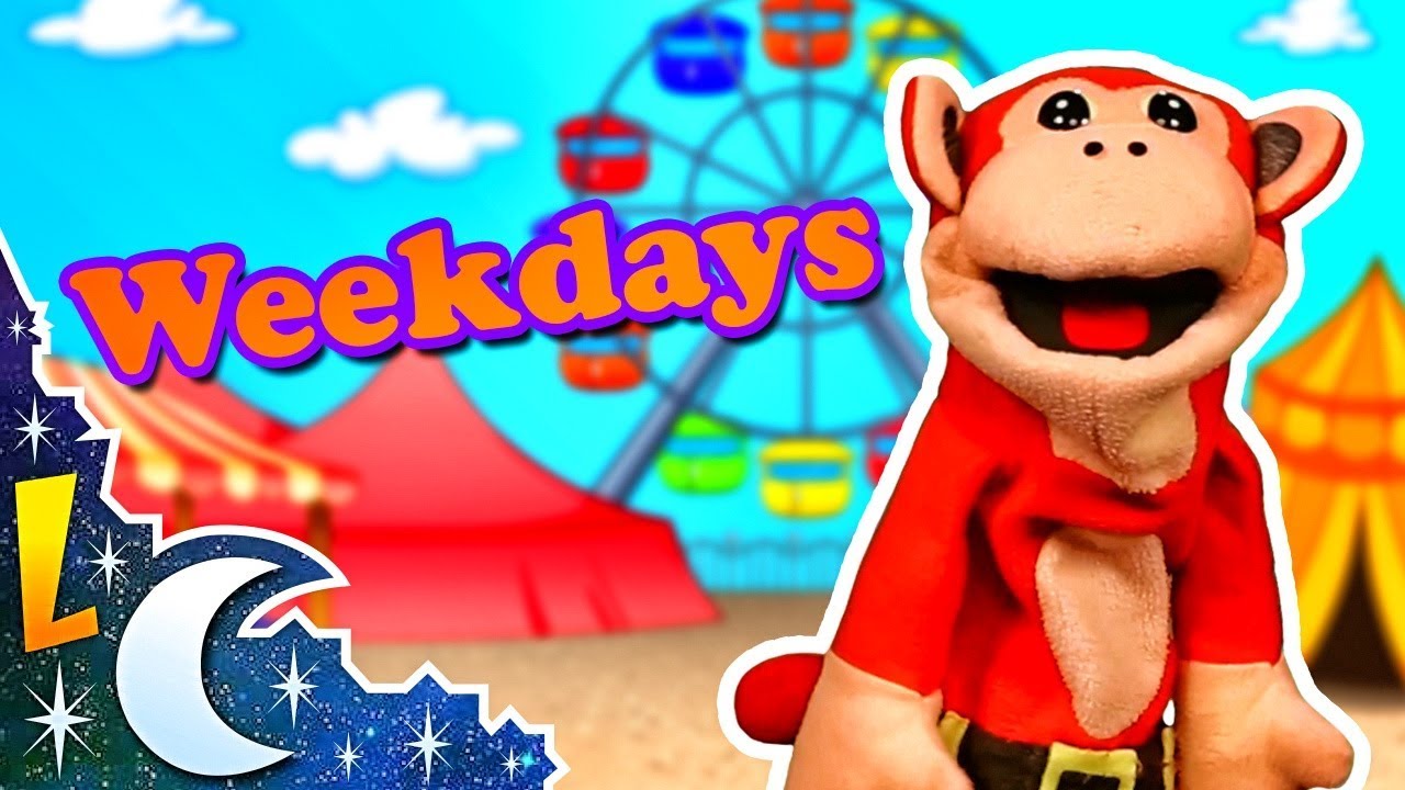 letras de luna creciente días de la semana en inglés