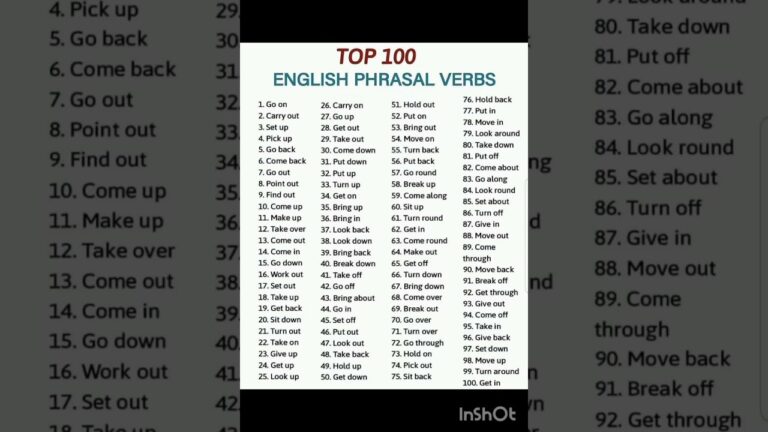 lista phrasal verbs b2 pdf