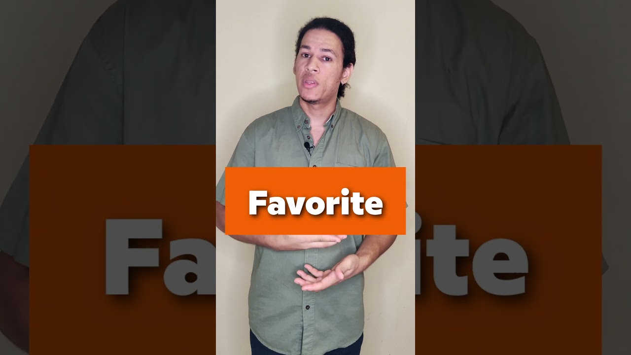 listado de palabras en inglés americano y británico