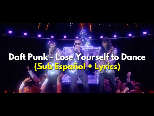 lose yourself to dance letra en español