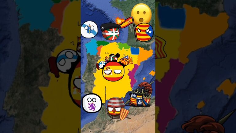 mapa de españa en ingles