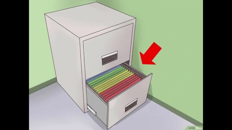 materiales de archivo de oficina