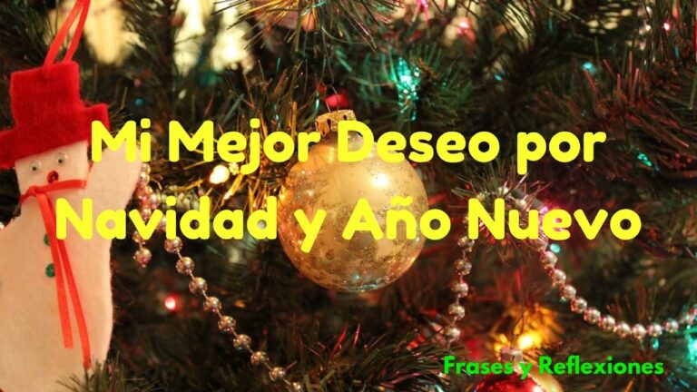 mi mejor deseo por navidad
