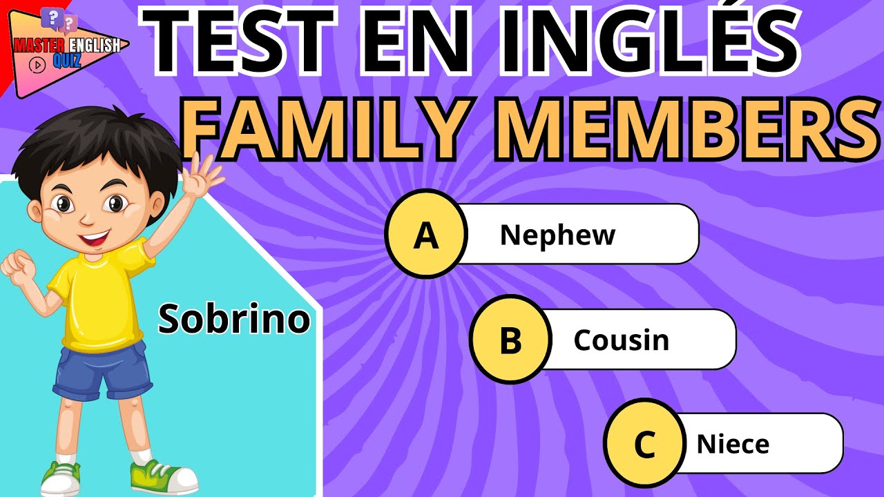 miembros de la familia en ingles ejercicios