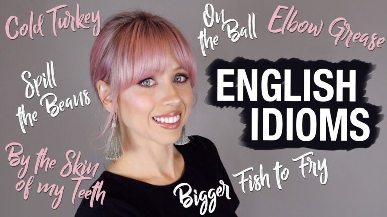 modismos en ingles de moda