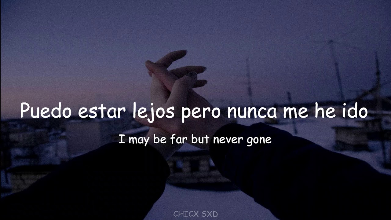 never be alone traducida al español