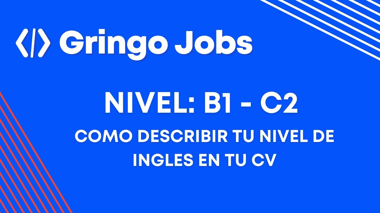 niveles de ingles para cv