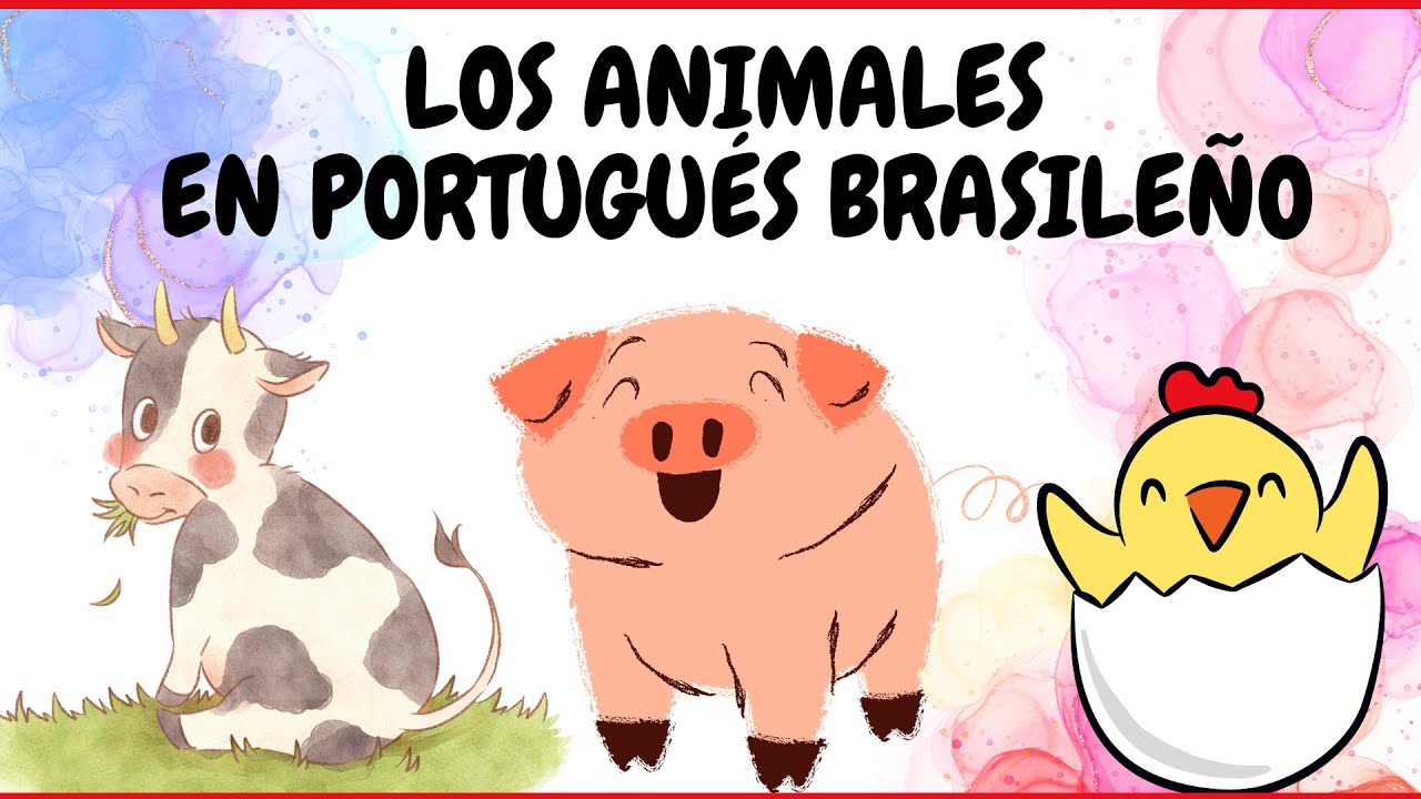 nombre de animales en portugués