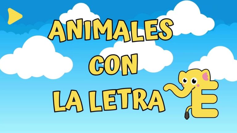 nombres de animales con la letra e