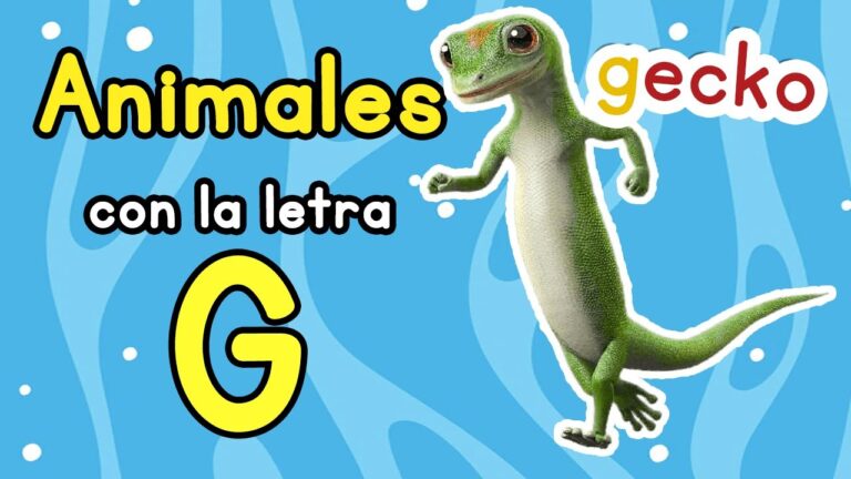 nombres de animales que empiecen con g