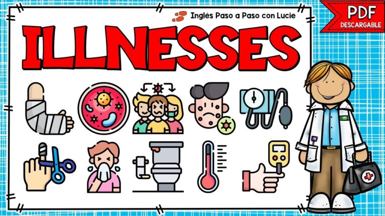 nombres de enfermedades comunes en ingles y español