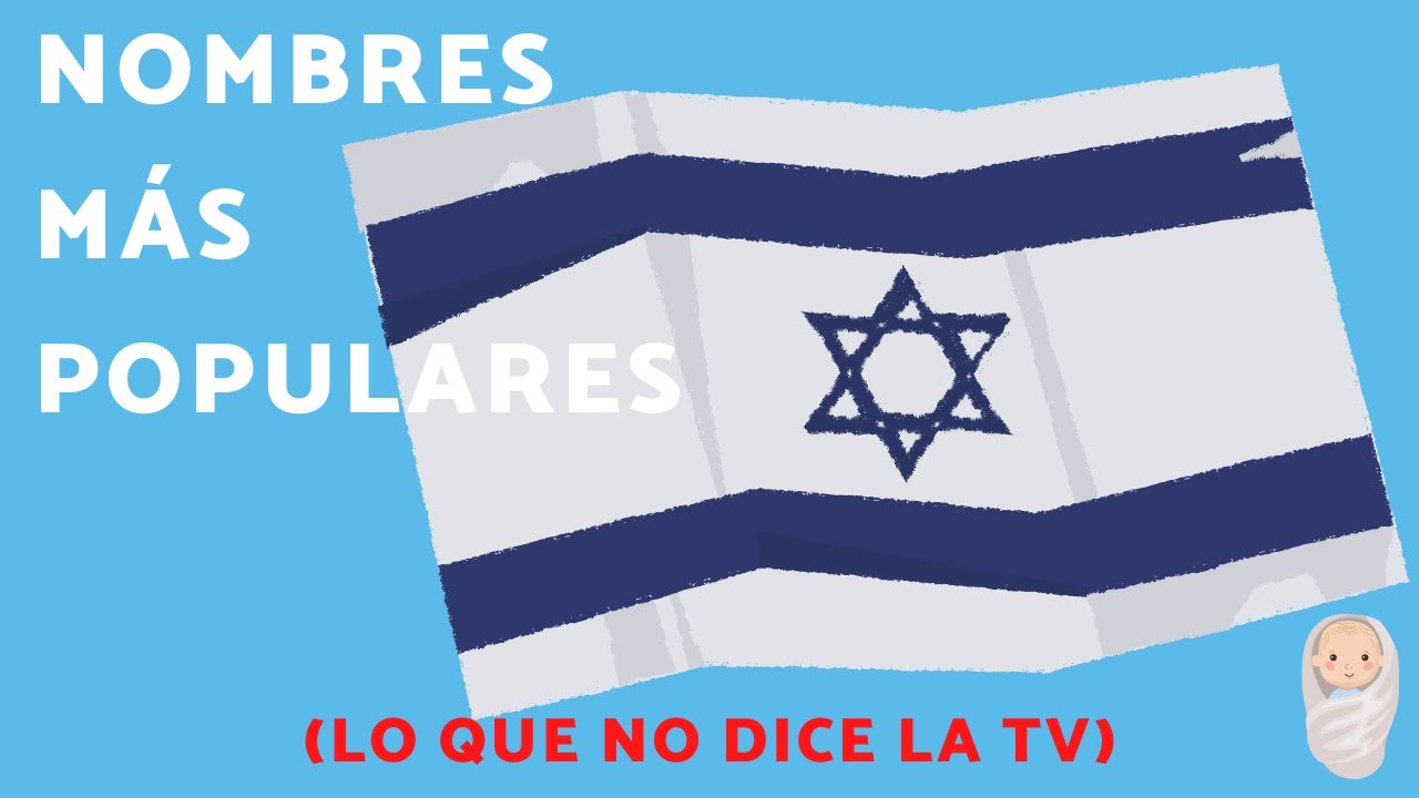 nombres mas comunes en israel
