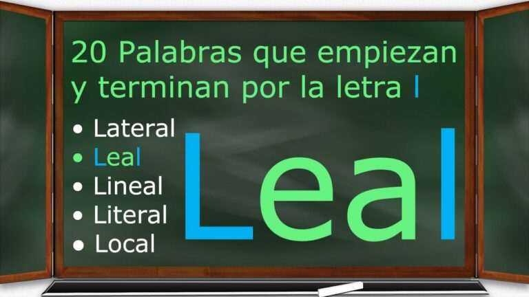nombres que terminan en l