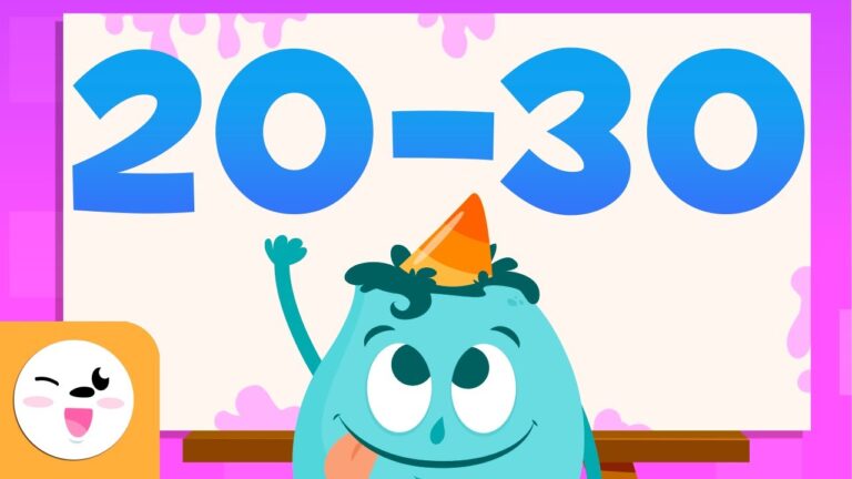 numeración del 20 al 30