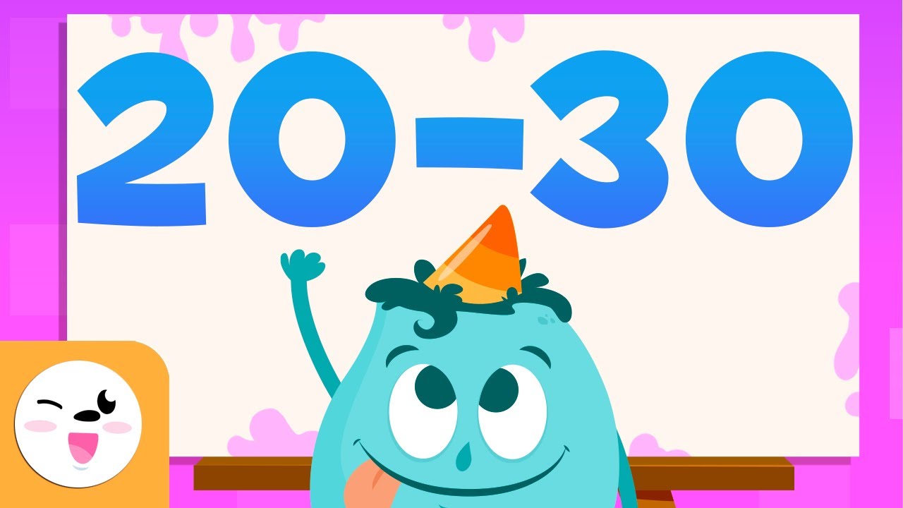 numeración del 20 al 30