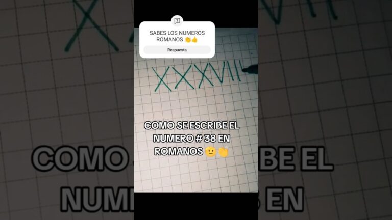 número 38 en números romanos
