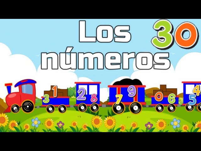 numeros del 1 al 30 para imprimir