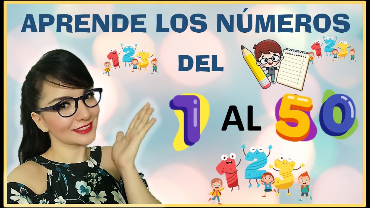 numeros del 1 al 50 para imprimir