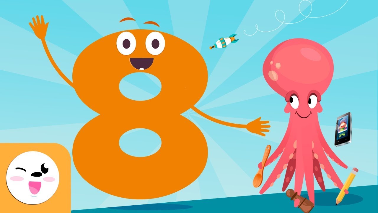 numeros del 1 al 8