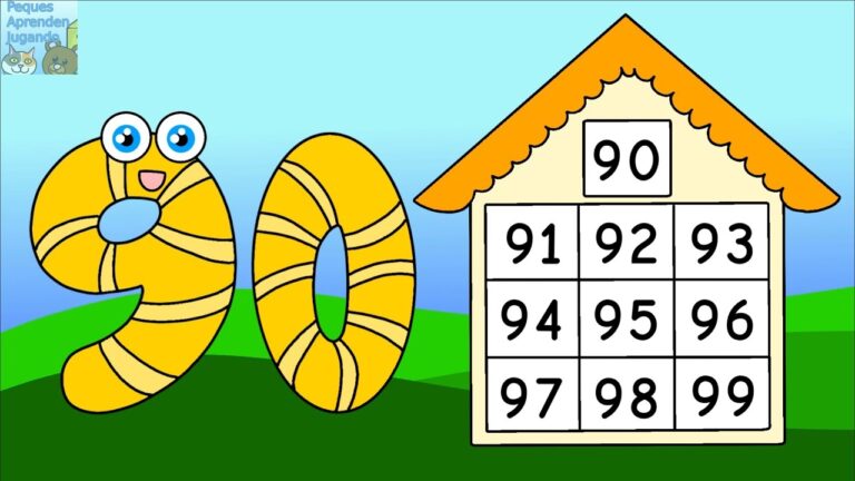 numeros del 90 al 99