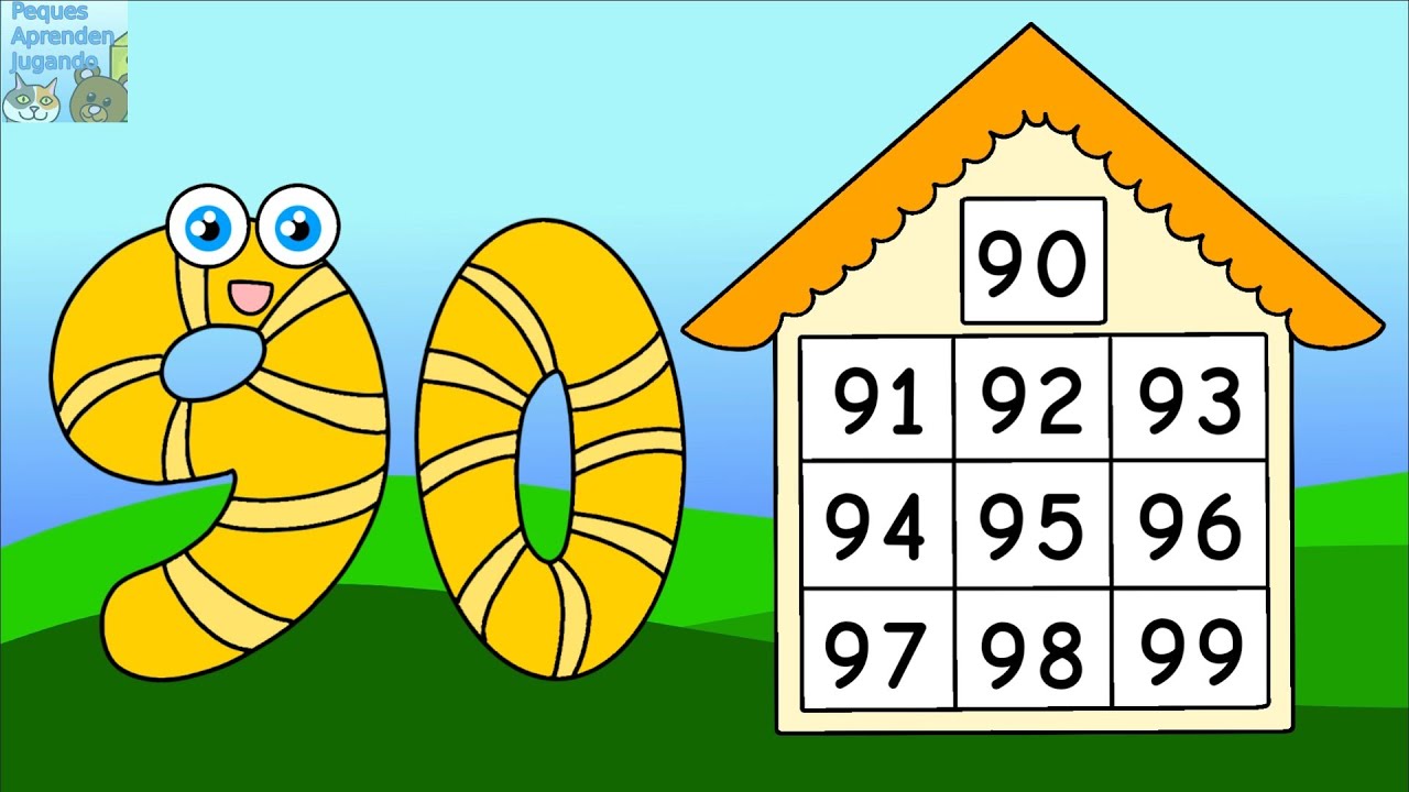 numeros del 90 al 99
