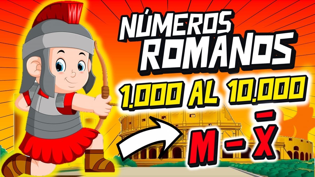 numeros romanos de mil en mil hasta el 10000